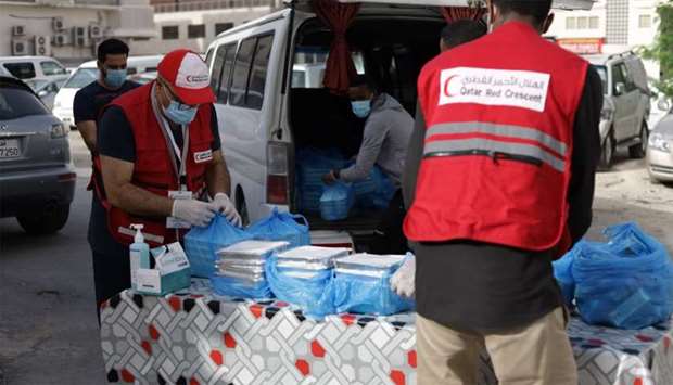 QRCS has provided humanitarian assistance both locally and internationally, through its staff as well as volunteers.