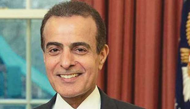 Qatar's ambassador to Germany Mohamed Jaham al-Kuwari