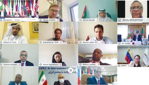 The 36th Executive Board Meeting was attended via videoconference by Algeria, Bolivia, Egypt, Equatorial Guinea, Iran, Libya, Nigeria, Qatar, Russia, Trinidad and Tobago, and Venezuela.