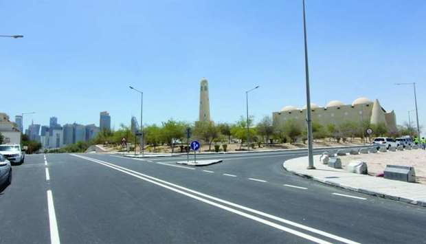 Ashghal completes road improvement works in Hazm Al Markhiya and Lejbailat areas