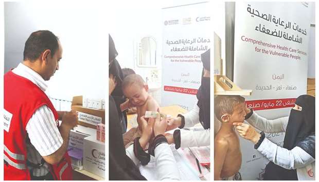 The project involves supporting 10 health facilities in the governorates of Sanaa, Taiz, and Al-Hudaydah, as well as Khalifa Hospital in Al-Turbah, a town of Taiz.