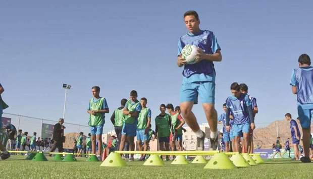 PURPOSE-DRIVEN: In line with the United Nations Sustainable Development Goals (SDGs), the sessions will use an innovative football for social change methodology to enhance equality and social inclusion.