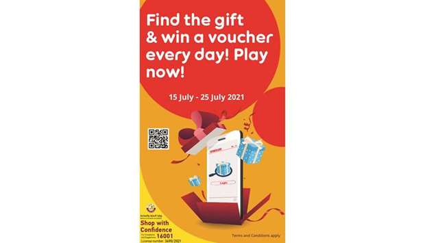 Customers can play Find the Gift until July 25 to win ,awesome vouchers, from Ooredoou2019s lifestyle partner, Urban Point, the company has said in a statement.