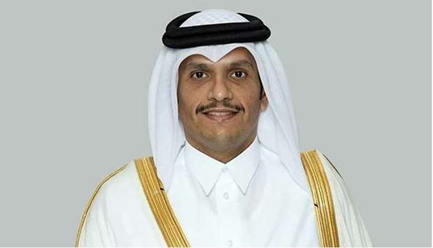 HE the Deputy Prime Minister and Minister of Foreign Affairs Sheikh Mohammed bin Abdulrahman Al-Thani