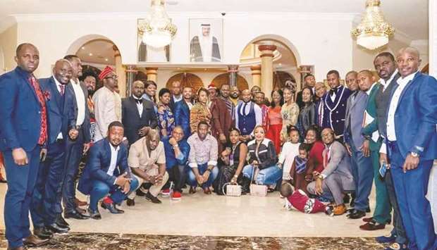 Cameroonian community in a 2019 group photo. Supplied photos