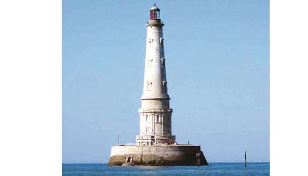 STANDING TALL: Battered by the wind and swell for 400 years, the Cordouan beacon is nicknamed the u201cking of lighthousesu201d.