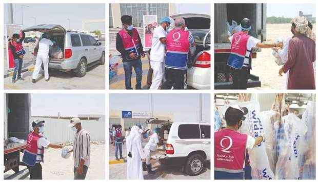Udhiyah, distributed in the third and fourth days of Eid al-Adha, came as part of QCu2019s Eid drive, dubbed as u2018Delight them with your sacrifice, Let the hope continueu2019.
