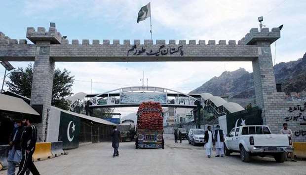(File photo) A general view of the border post in Torkham, Pakistan. (REUTERS)