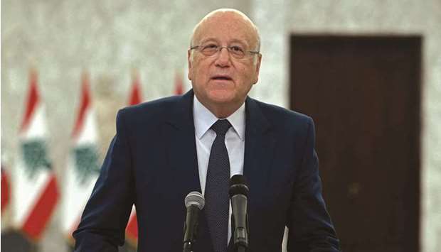 Lebanonu2019s new prime minister-designate Najib Mikati.