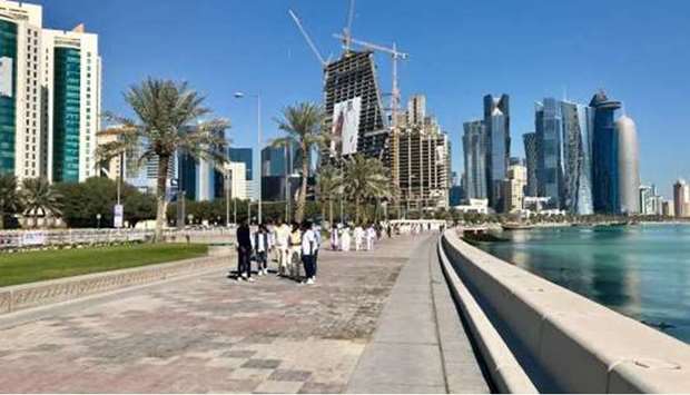Faster domestic credit and global expansion of local lenders helped banking sector fast enhance its share in the GDP of Qatar, whose growth is slated to recover gradually from the Covid-19 over the next two years, according to CI.