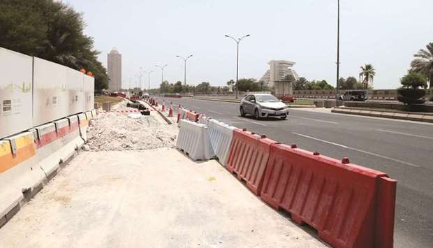 Ashghal has announced a temporary traffic closure on both directions of Corniche Street beginning from 12am on August 6 until 5am on August 10.