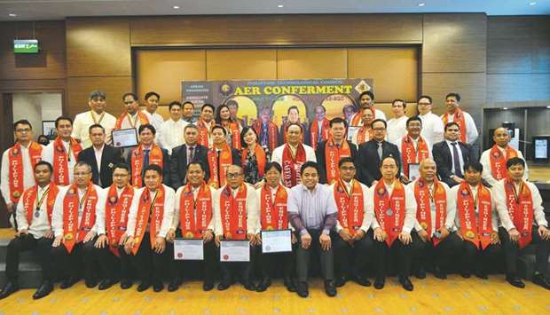 The chapter conferred 41 Filipino electrical practitioners as Asean engineers, associate Asean engineer, Asean technologists, and Asean technician during a hybrid virtual and face-to-face ceremony.