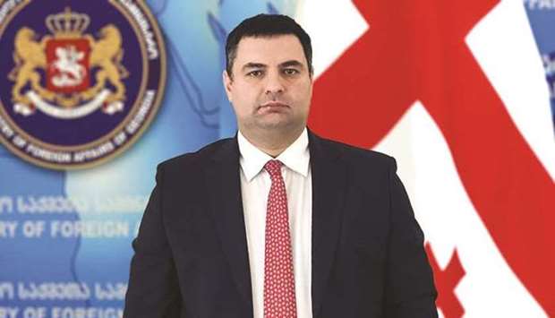 Georgian ambassador Nikoloz Revazishvili