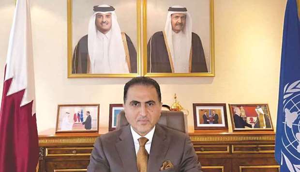 HE the Permanent Representative of Qatar to the United Nations in Geneva, ambassador Ali Khalfan al-Mansouri
