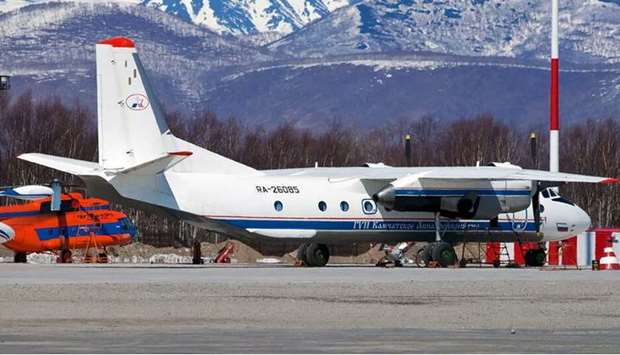 (Representational file photo) A Russian An-26 plane in Petropavlovsk-Kamchatsky, Russia. (Reuters)