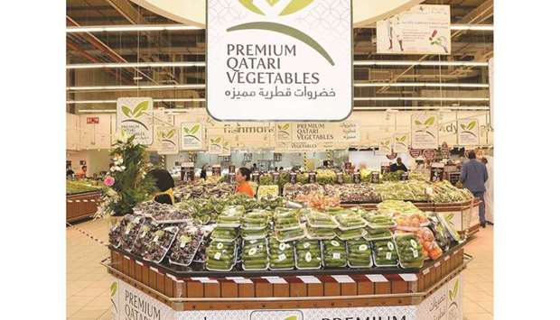 Of this, 307 tonnes were marketed through the Premium Qatari Vegetables programme and 453 tonnes through the Qatar Farms initiative.