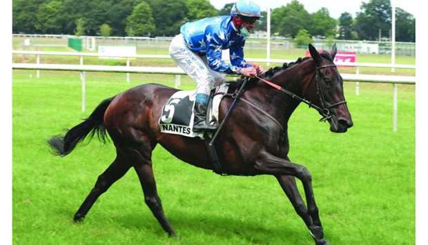 Weetamoo sprints to victory. (Jean-Charles Briens)