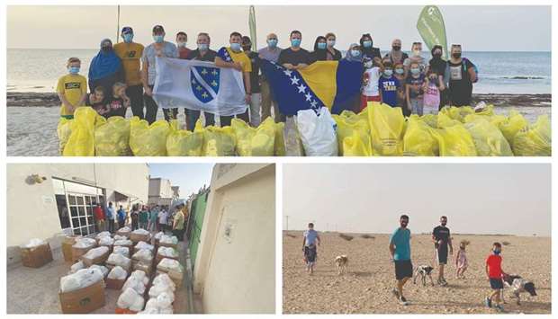 Bosnian Community in Qatar is a vibrant group of expatriates who have keenly been organising and taking part in different volunteering, awareness, welfare and social activities since coming into being in 2020.
