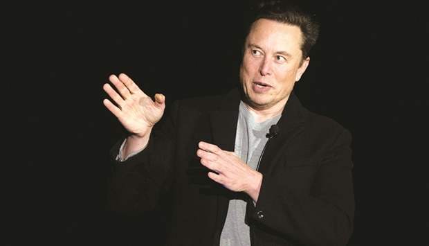Tesla boss Elon Musk.