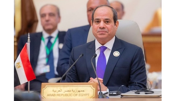 Abdel Fattah al-Sisi said that the summit gives a clear political signal on the commitment of the US and the Arab world to enhance co-operation in a way that responds to the aspirations of the peoples.