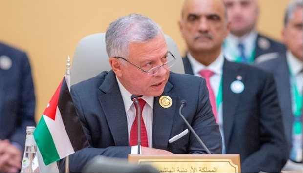 King Abdullah II said that economic co-operation in the region must include the Palestinian National Authority to ensure the success of regional partnerships, reiterating the importance of considering opportunities for co-operation by seeking regional integration in food security, energy, transport and water.
