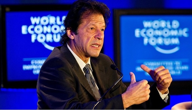Former Pakistan prime minister Imran Khan. (File photo)