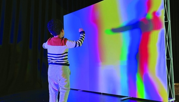 Dadu currently holds an interactive experiment u2018Light Atelieru2019.