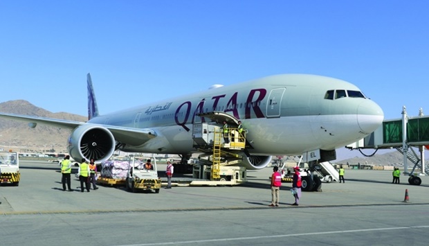 Seven food shipments were deployed to Afghanistan.