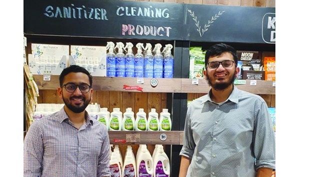 Tamuq alumni launch non-toxic cleaning solutions.