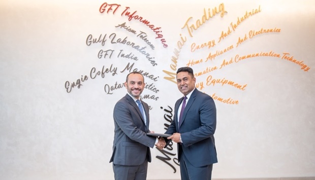 The agreement was signed by Moussalam Dalati, general manager, Middle East and Africa, Liferay and Binu M.R, senior vice president (Mannai InfoTech).
