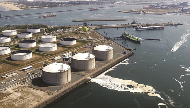 The Liquid Natural Gas (LNG) terminal on the Maasvlakte in Rotterdam. Natural gas in Europe rose to the highest level in almost four months as planned strikes in Norway threaten to further tighten a market thatu2019s already reeling from Russiau2019s supply cuts.