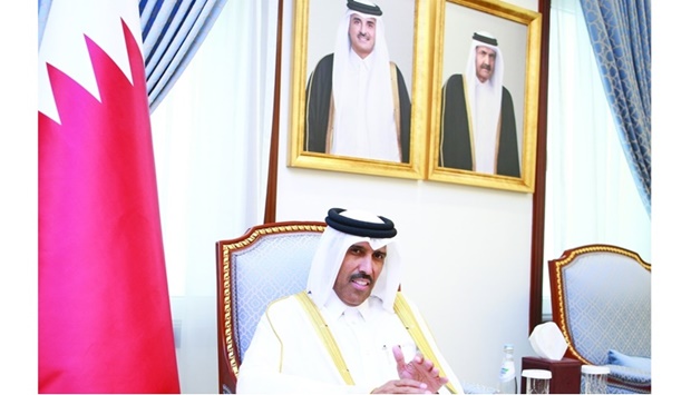 HE the Secretary-General of the Shura Council Dr Ahmed bin Nasser al-Fadhala.