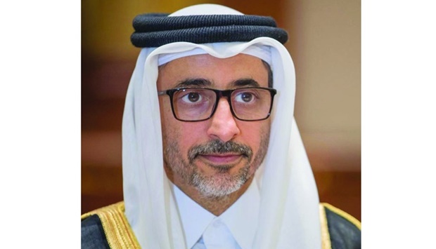HE the Minister of Sports and Youth Salah bin Ghanem bin Nasser al-Ali.