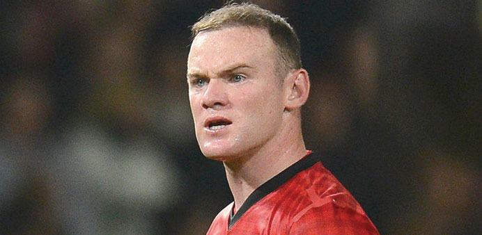 Wayne Rooney has not hit the net in a Premier League game for United since April.