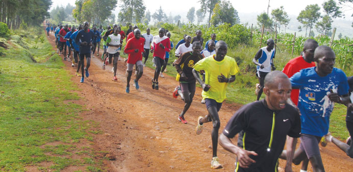 Athletes train in Iten, Kenya, from where many of the countryu2019s distance runners have risen to stardom.