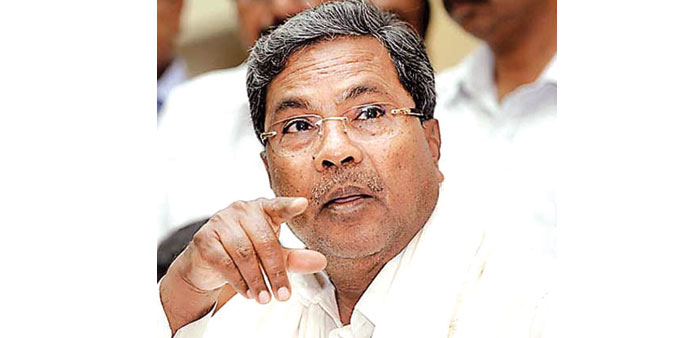  Chief Minister Siddaramiah 