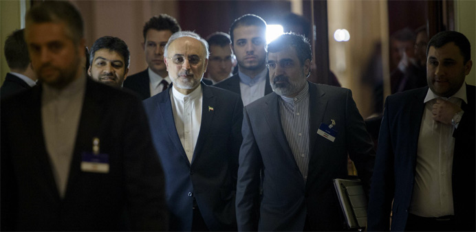 Head of Iranian Atomic Energy Organization Ali Akbar Salehi 