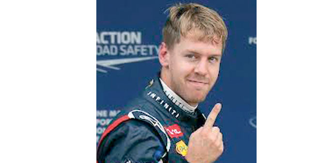 Sebastian Vettel.