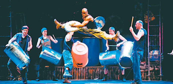 Stomp is a hilarious mix of breathtaking dance choreographies, wild percussion outbursts and staggering acrobatics.
