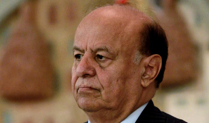 Yemen's President Abedrabbo Mansour Hadi 