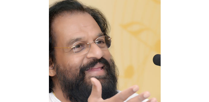 Yesudas... still learning. PICTURE: Jayan Orma