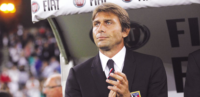  File picture of Italyu2019s head coach Antonio Conte.
