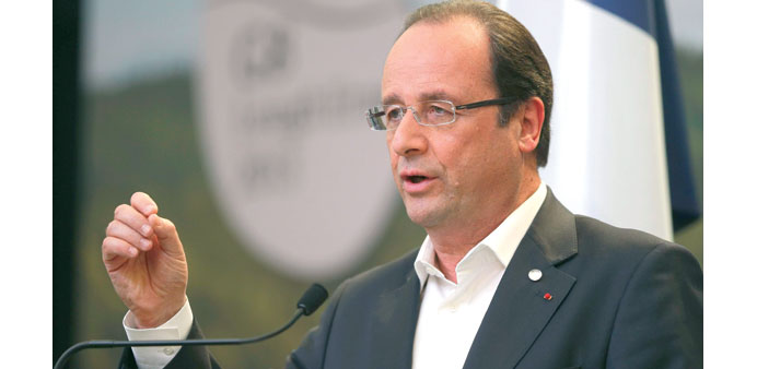 President Francois Hollande 