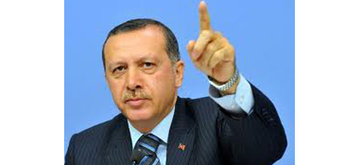 Prime Minister Recep Tayyip Erdogan