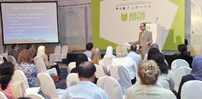 Dr Jeffrey Ring speaking at the event