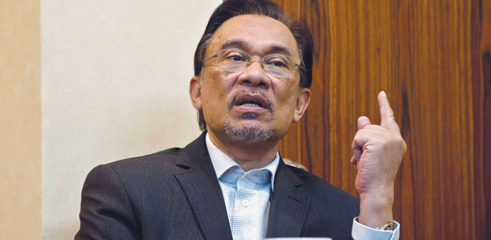 Anwar Ibrahim: he was sensationally ousted from the government in 1998 after losing a power struggle.
