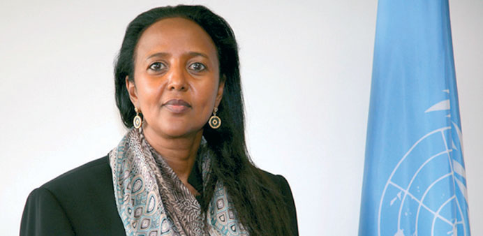 Kenyan Foreign Minister Amina Mohamed.
