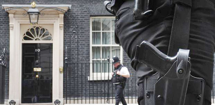 Security at Downing Street