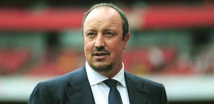 Napoli coach Rafael Benitez