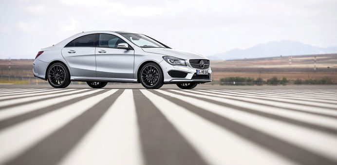 The 2014 Mercedes-Benz CLA-Class is clearly modelled on the u201cfour-door coupeu201d styling pioneered by the larger Mercedes-Benz CLS. 